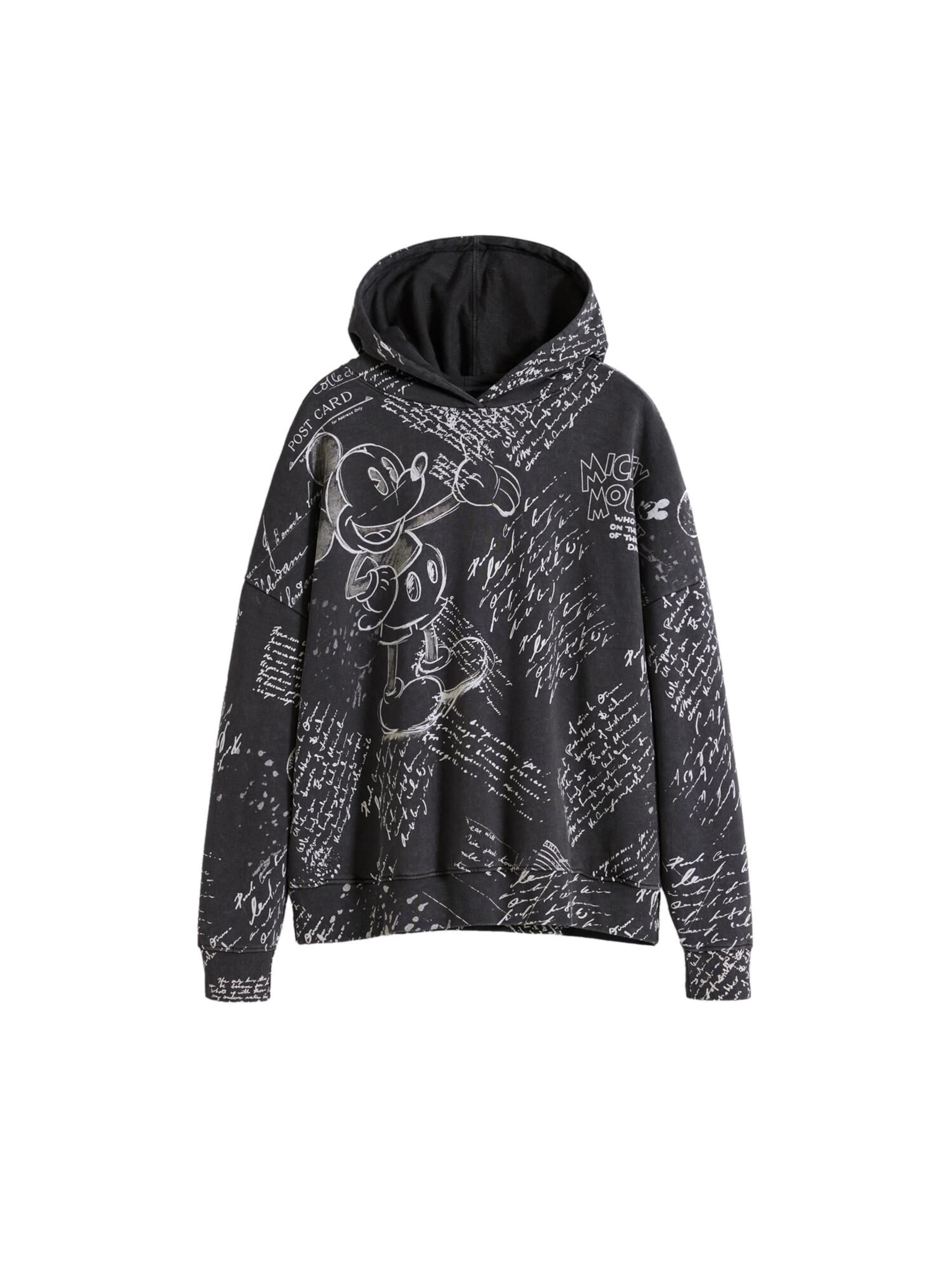 Desigual Sweatshirt in Schwarz: Vorderseite