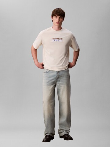 Calvin Klein Jeans Shirt in Beige