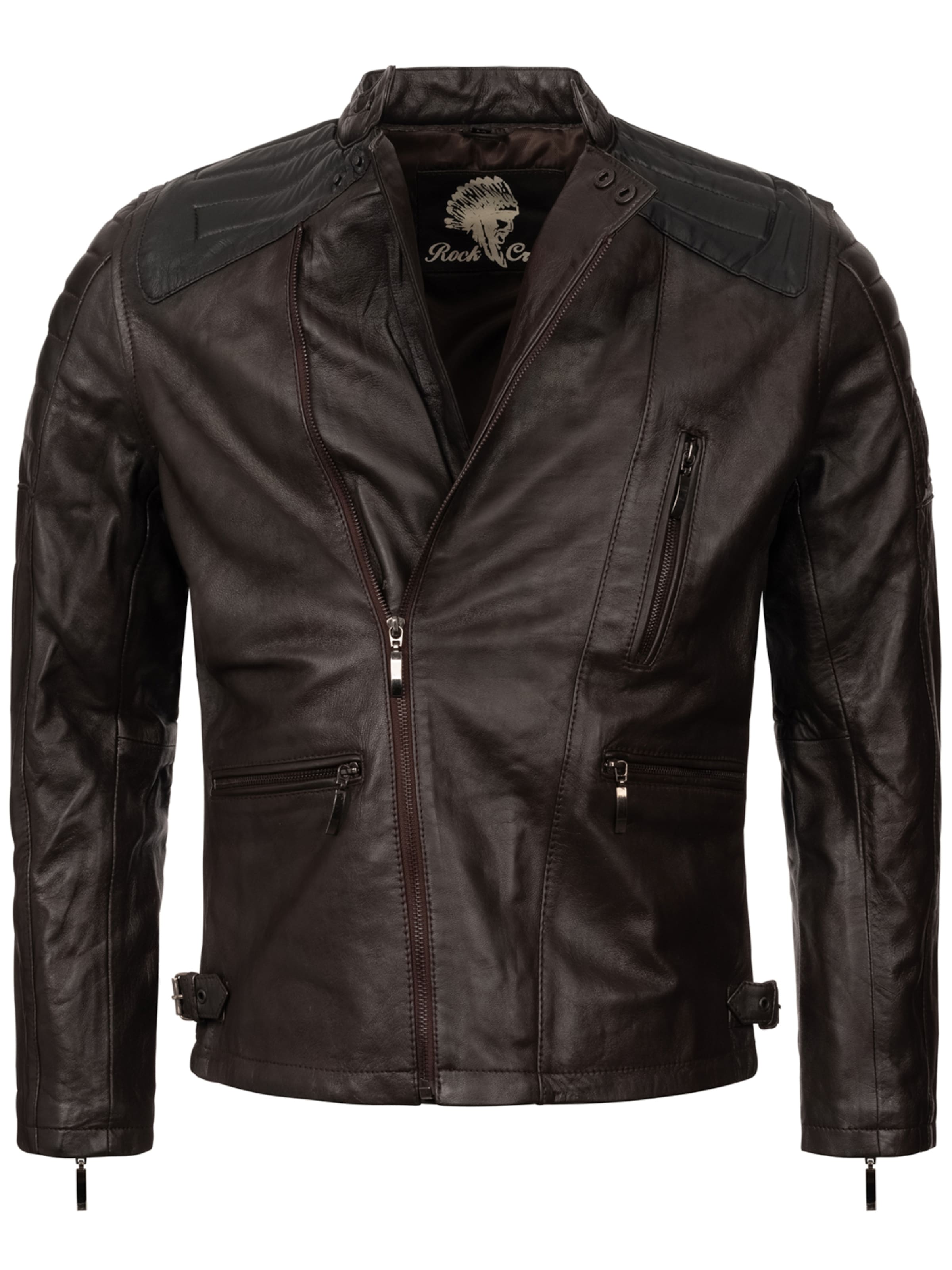 Rock Creek Between-season jacket in Brown: front