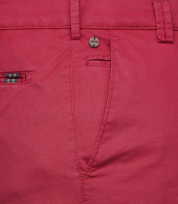 Coupe slim Pantalon 'Palma' MEYER en rouge