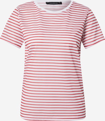 Trendyol T-Shirt in rot / weiß, Produktansicht