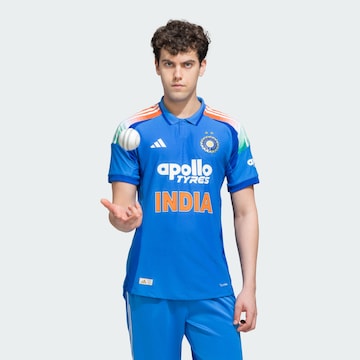 ADIDAS PERFORMANCE - Camiseta de fútbol 'Indien Cricket Odi' en azul: frente