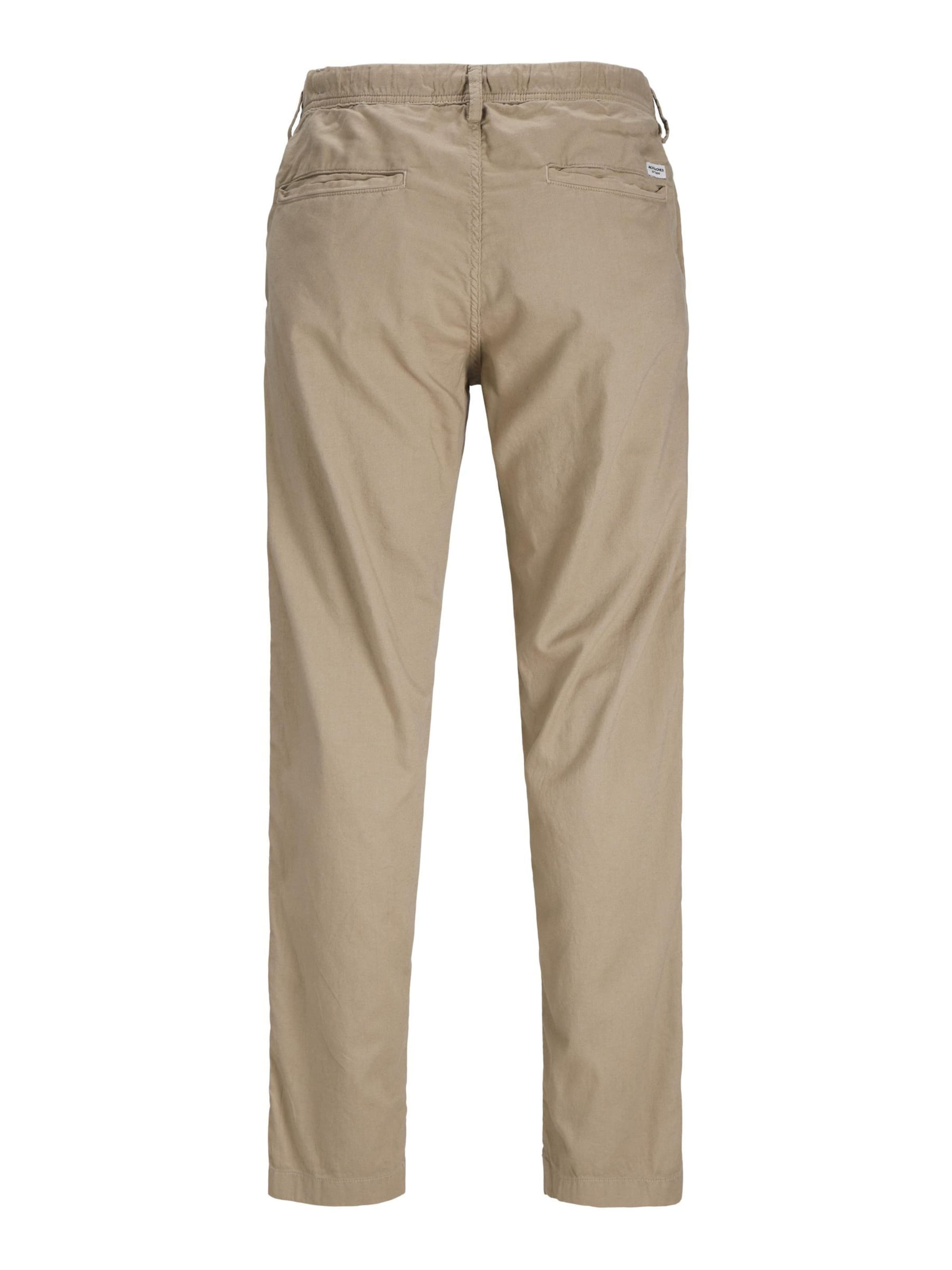 JACK & JONES Loosefit Bukser 'JPSTKANE' i beige
