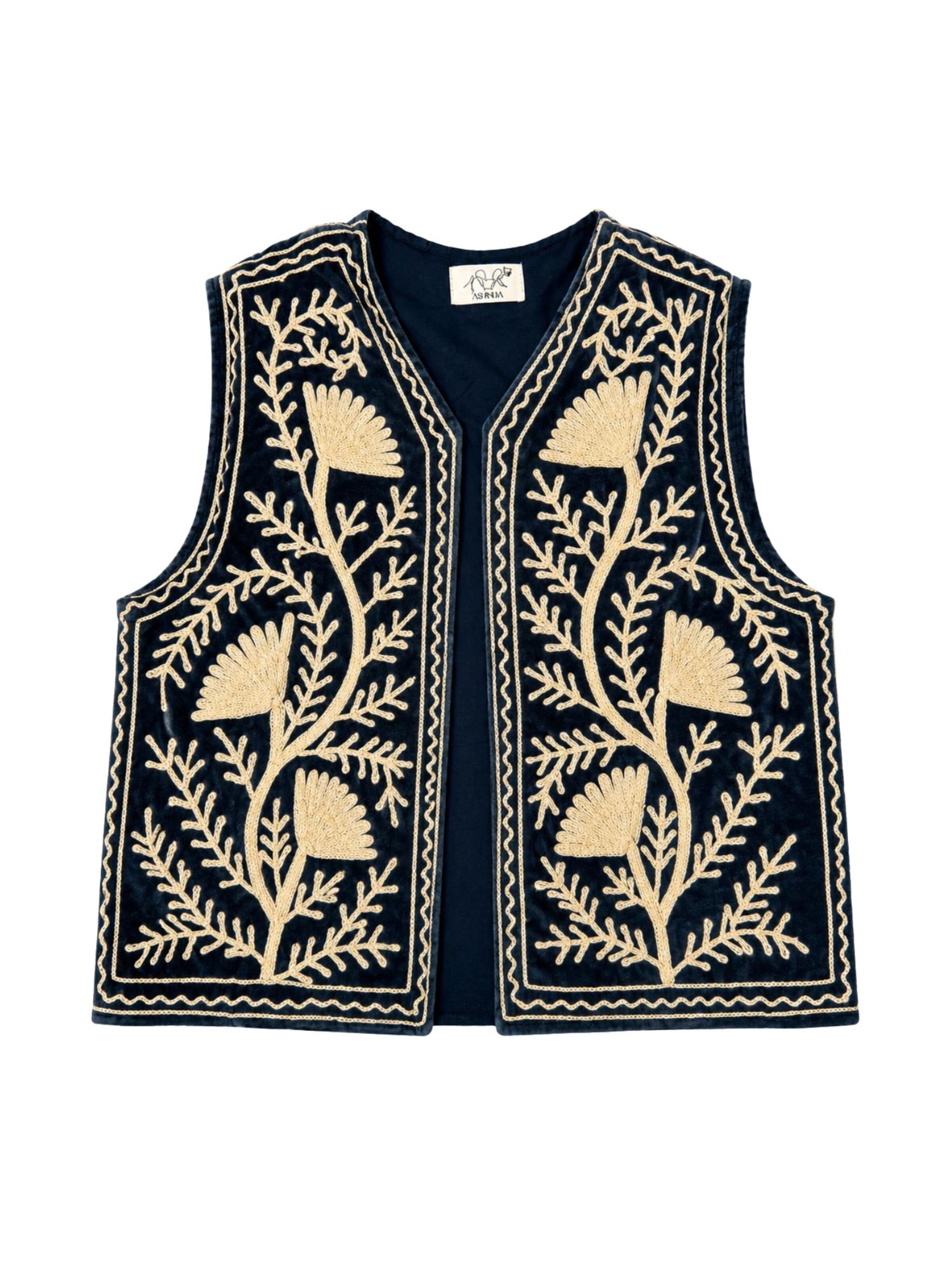 ASHINDIA Vest 'Susi-Weste-ash' in Mixed colors: front
