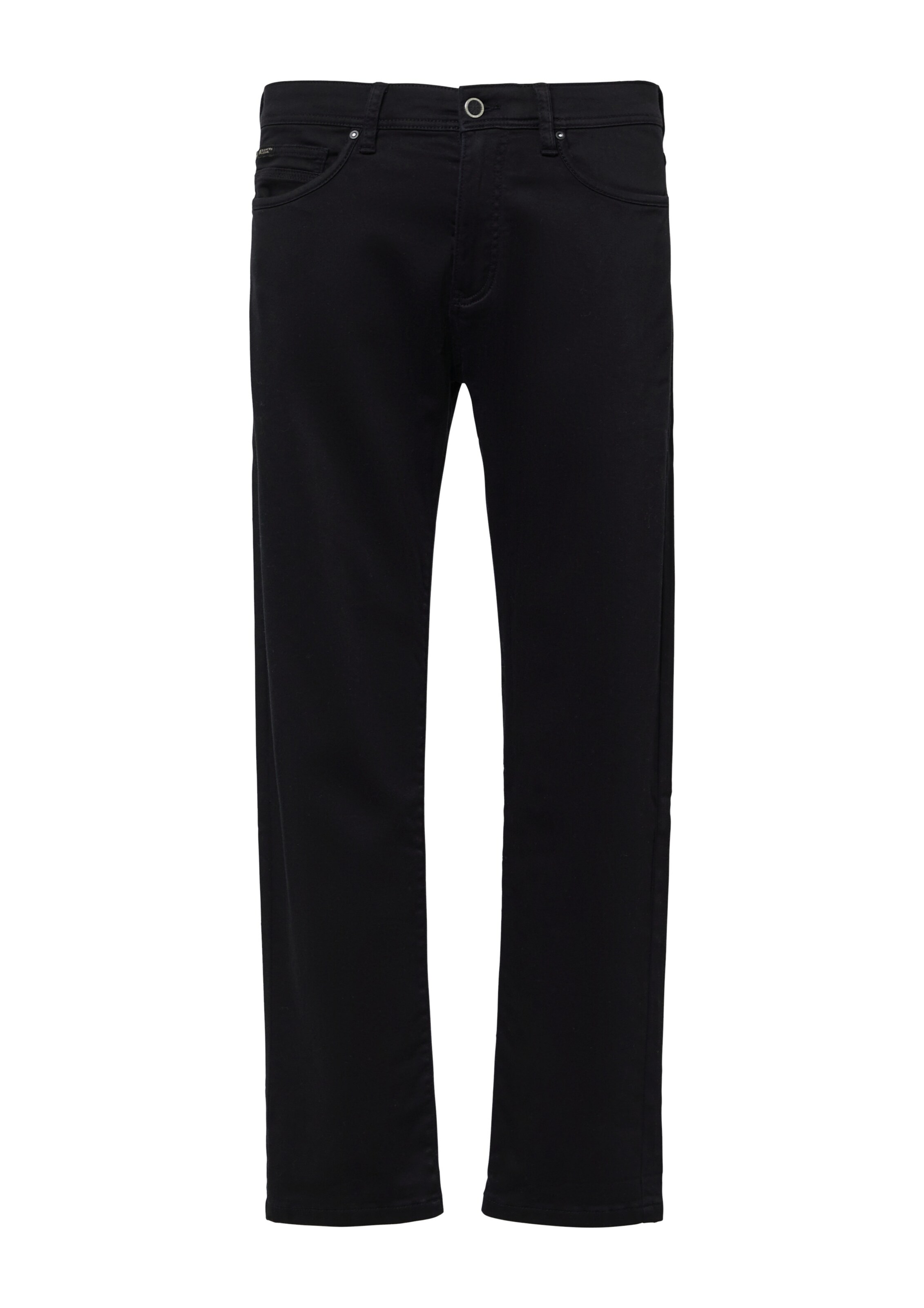 s.Oliver Regular Jeans in Schwarz: Vorderseite