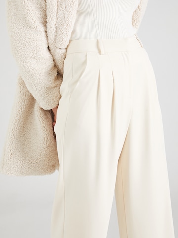 FRENCH CONNECTION Wide leg Pleat-Front Pants 'HARRY' in Beige
