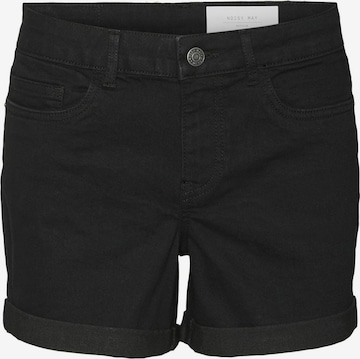 Noisy may Slimfit Shorts in Schwarz: predná strana