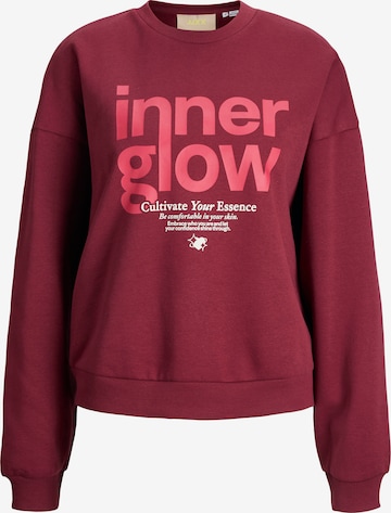 JJXX Sweatshirt 'JXMIMI' in Red: front