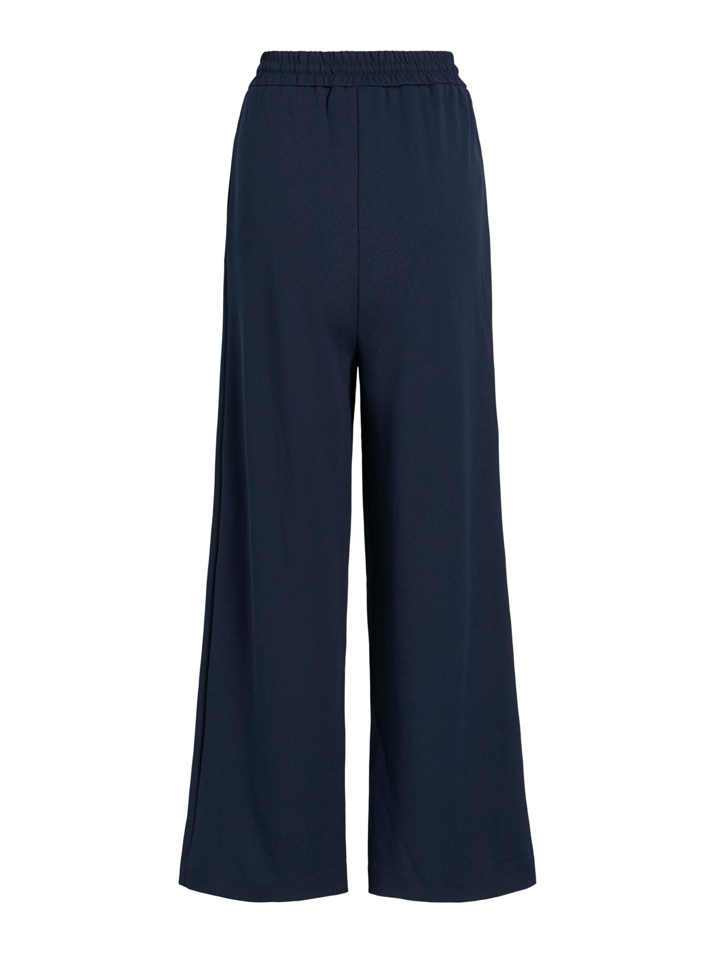 VILA Wide leg Pleat-front trousers 'VICLUA' in Blue
