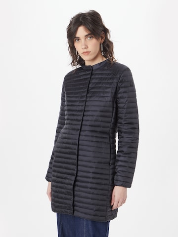 SAVE THE DUCK Between-Seasons Coat 'CELIA' in Black: front