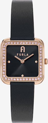 FURLA Uhr in Schwarz: Vorderseite