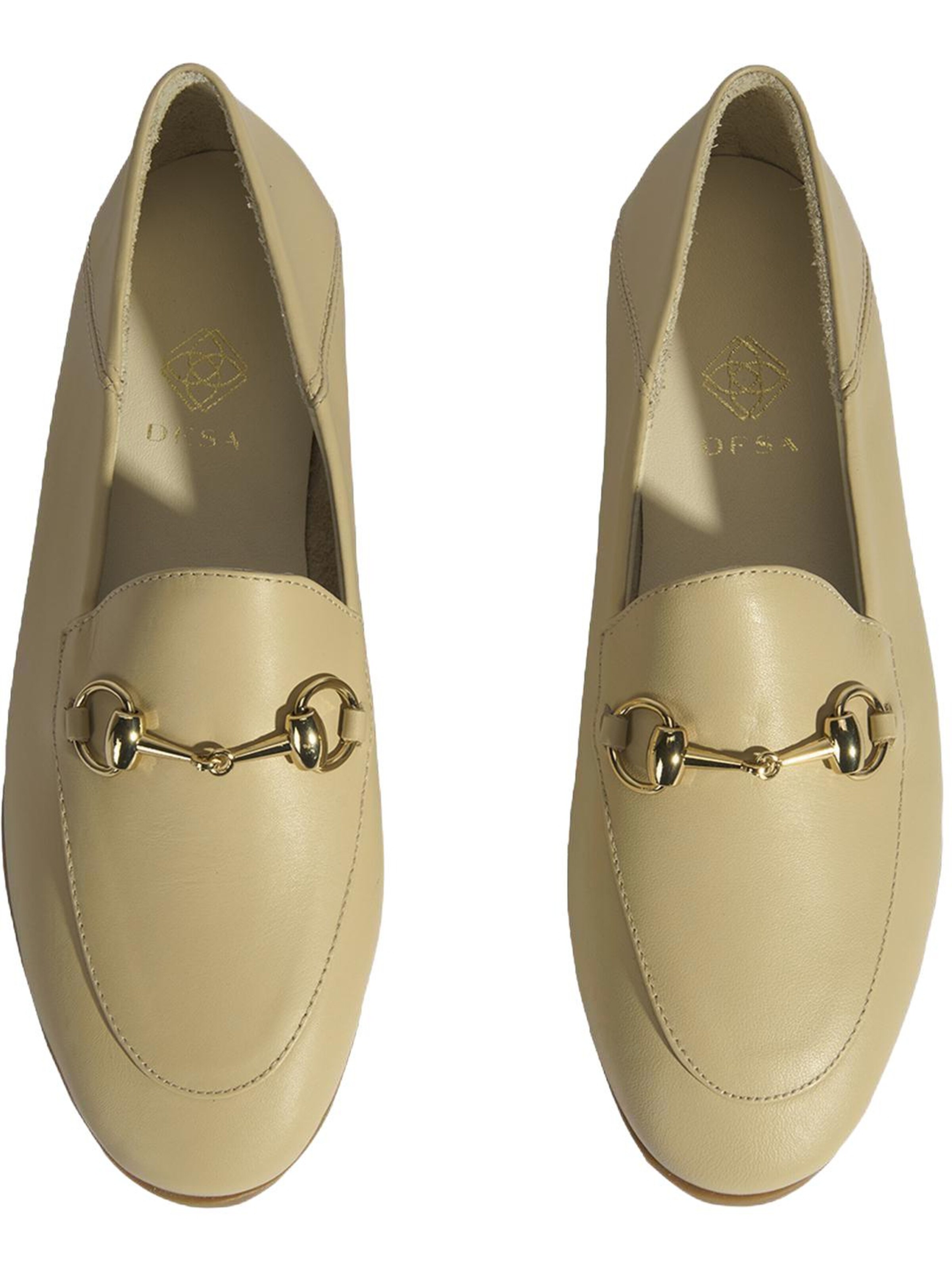 Desa Moccasins 'Slip-Ons' in Beige