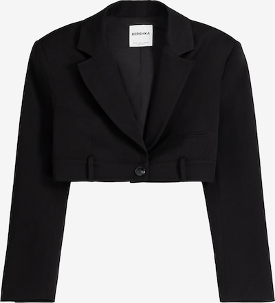 Bershka Blazer en noir, Vue avec produit