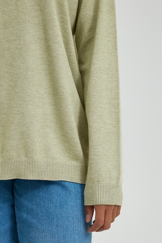 PULZ Jeans Sweater 'PZSARA' in Green