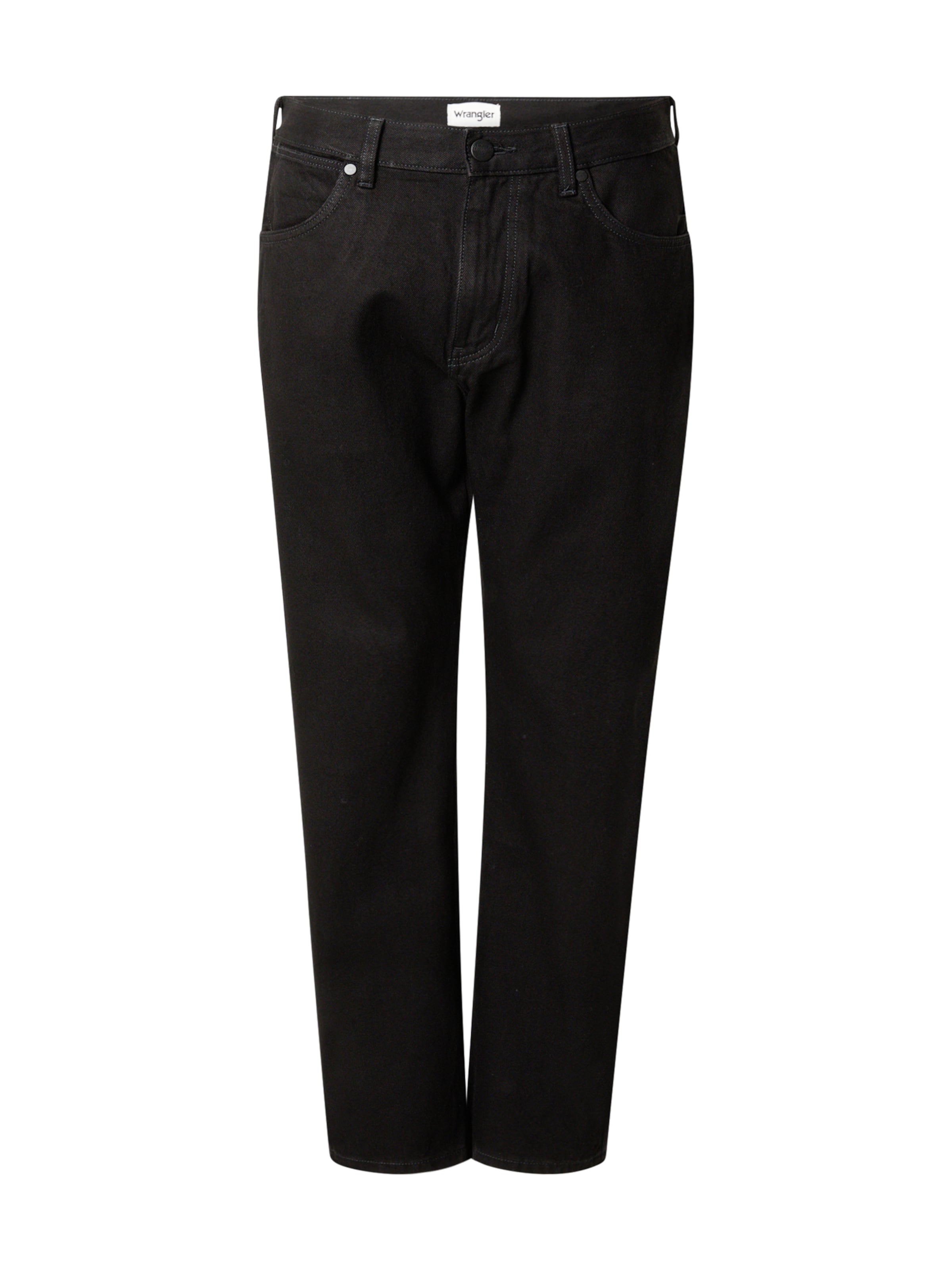 WRANGLER Džíny 'TEXAS' – černá: přední strana