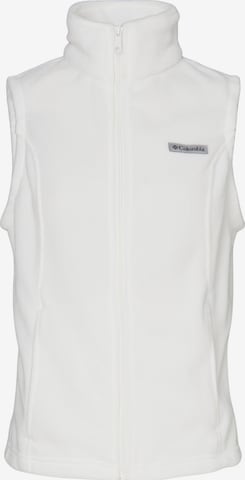 COLUMBIA Спортен елек 'Benton Springs' в бяло: отпред