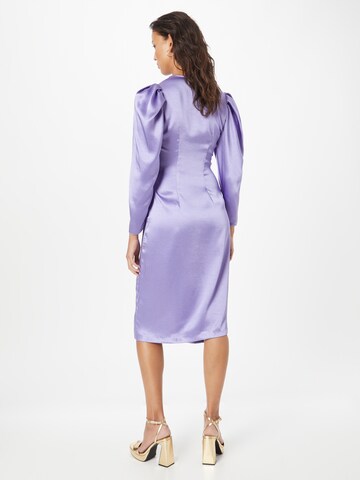 Closet London Dress in Purple