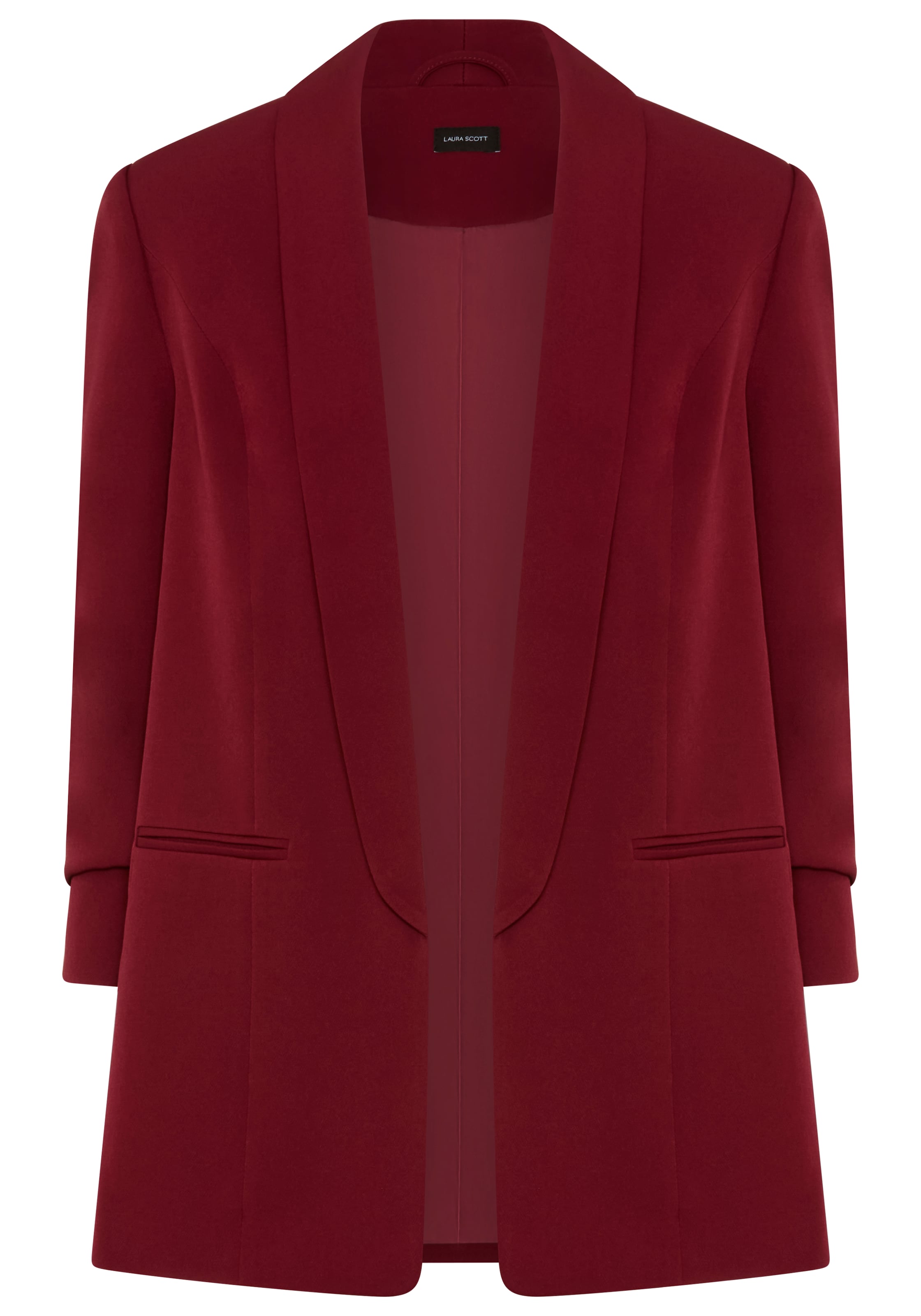 LAURA SCOTT Blazer in Red: front