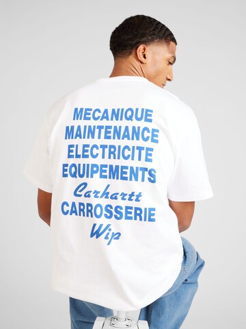 Carhartt WIP T-Shirt 'Mechanics' in Weiß