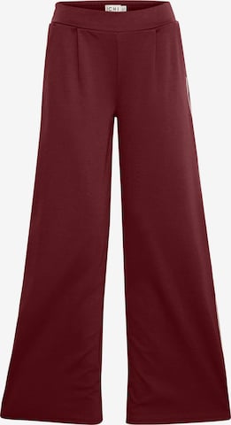 ICHI Hose 'IXKate' in Rot: Vorderseite