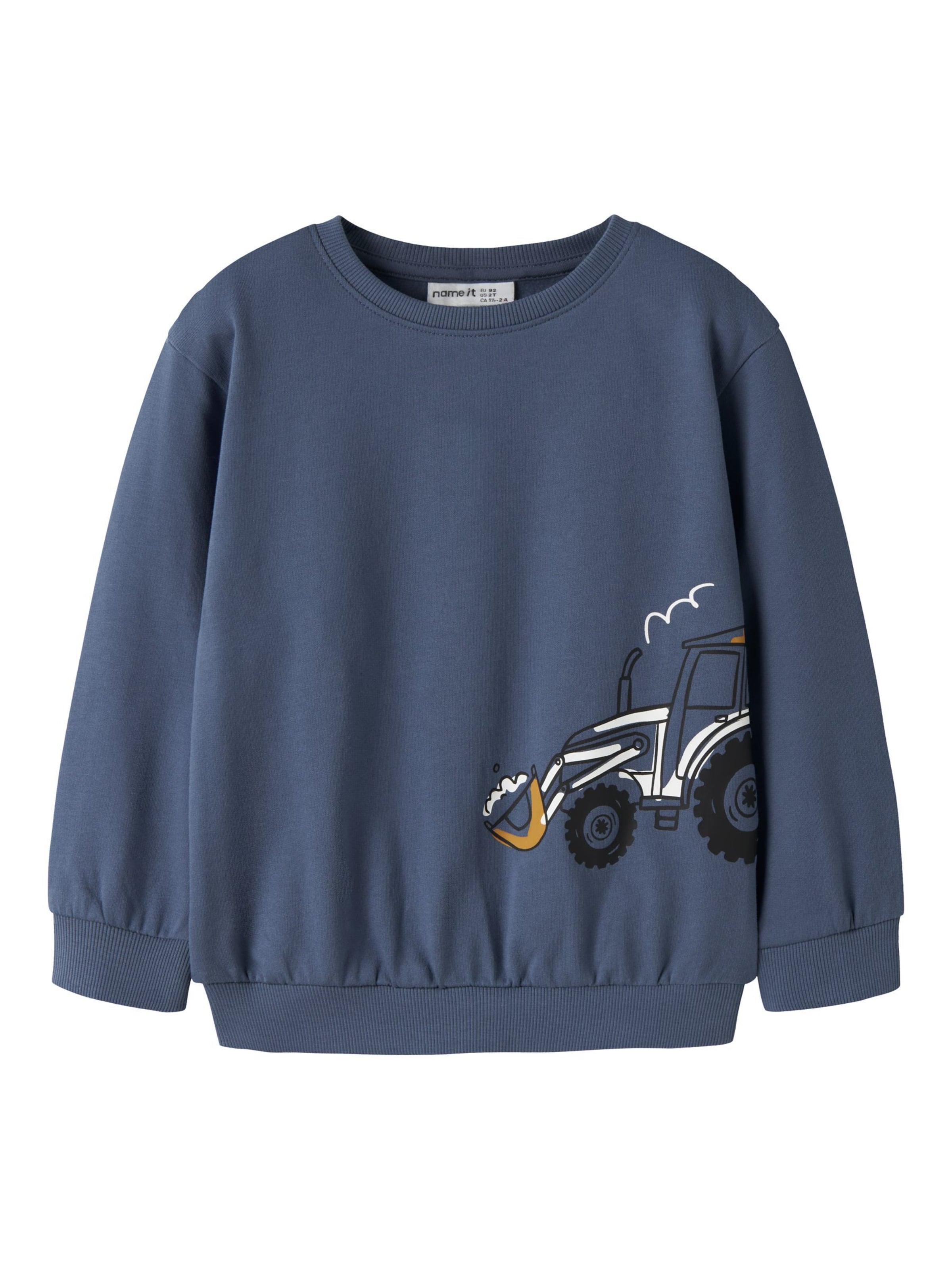 Felpa di NAME IT in blu: frontale
