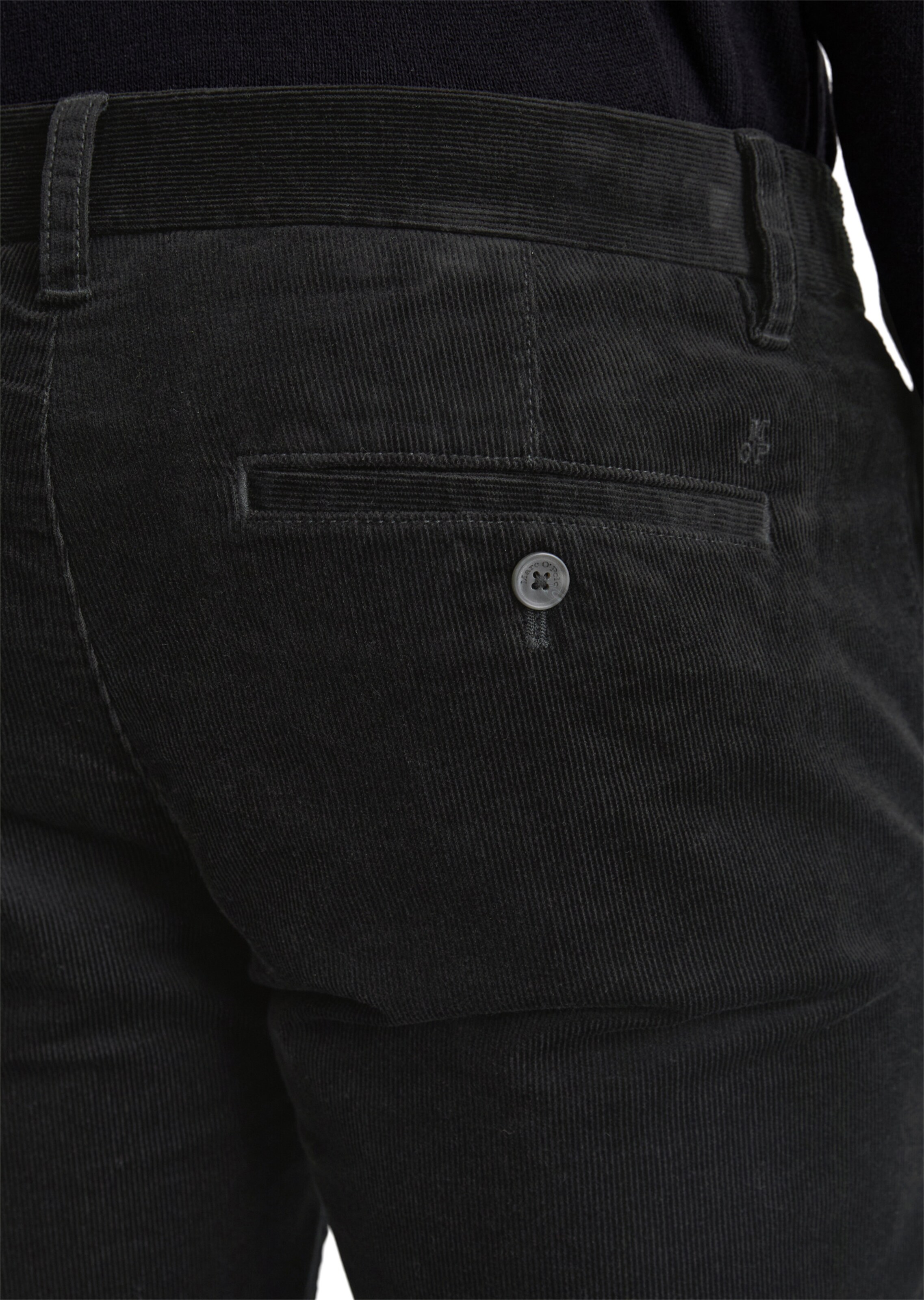 Regular Pantalon Marc O'Polo en noir