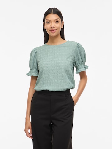 Chemisier 'VIDrete' VILA en bleu : devant