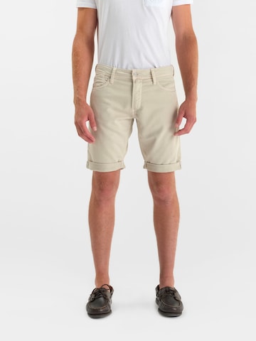 Regular Pantalon Le Temps Des Cerises en beige : devant