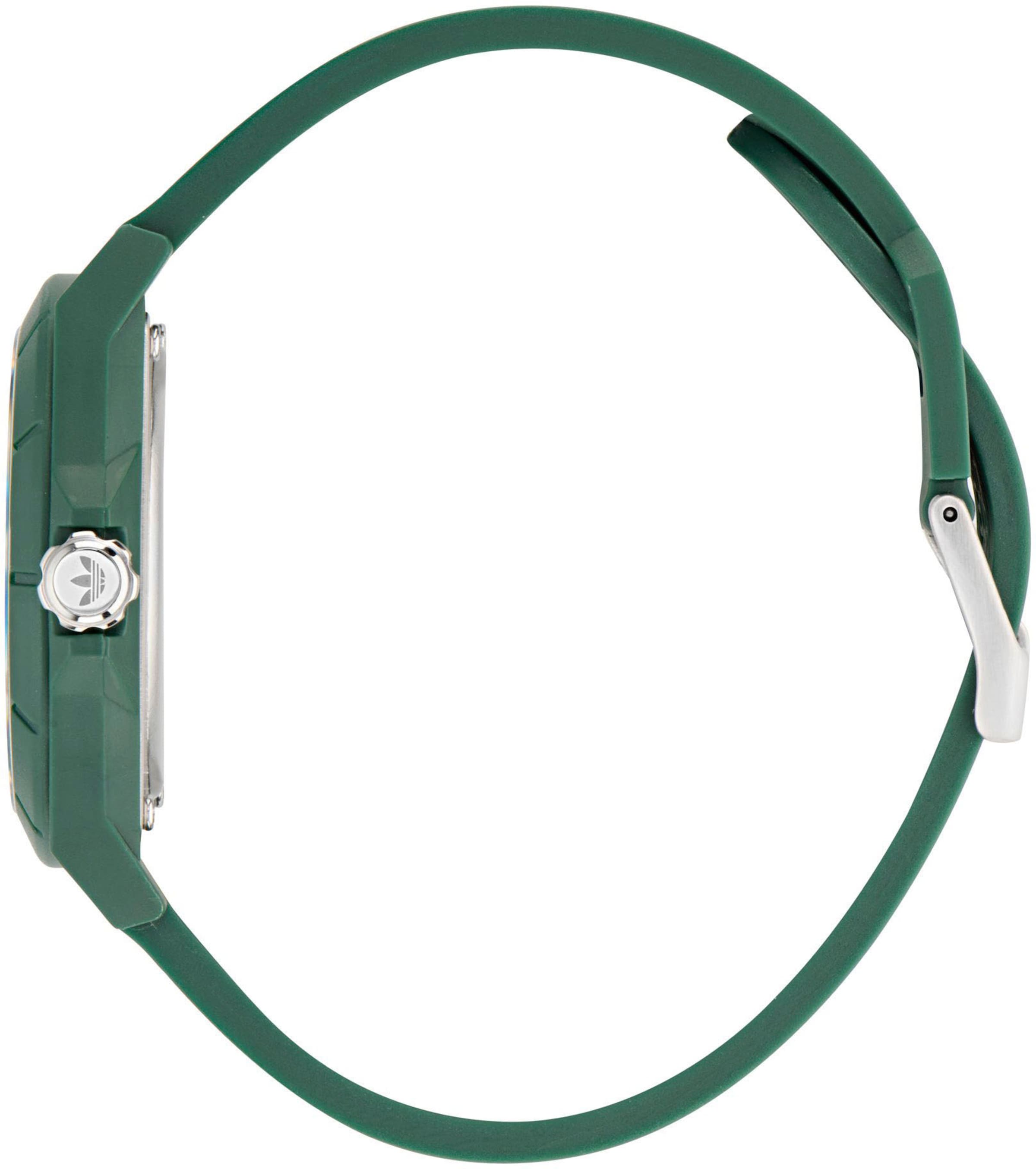 ADIDAS ORIGINALS Analog watch 'Project Four' in Green