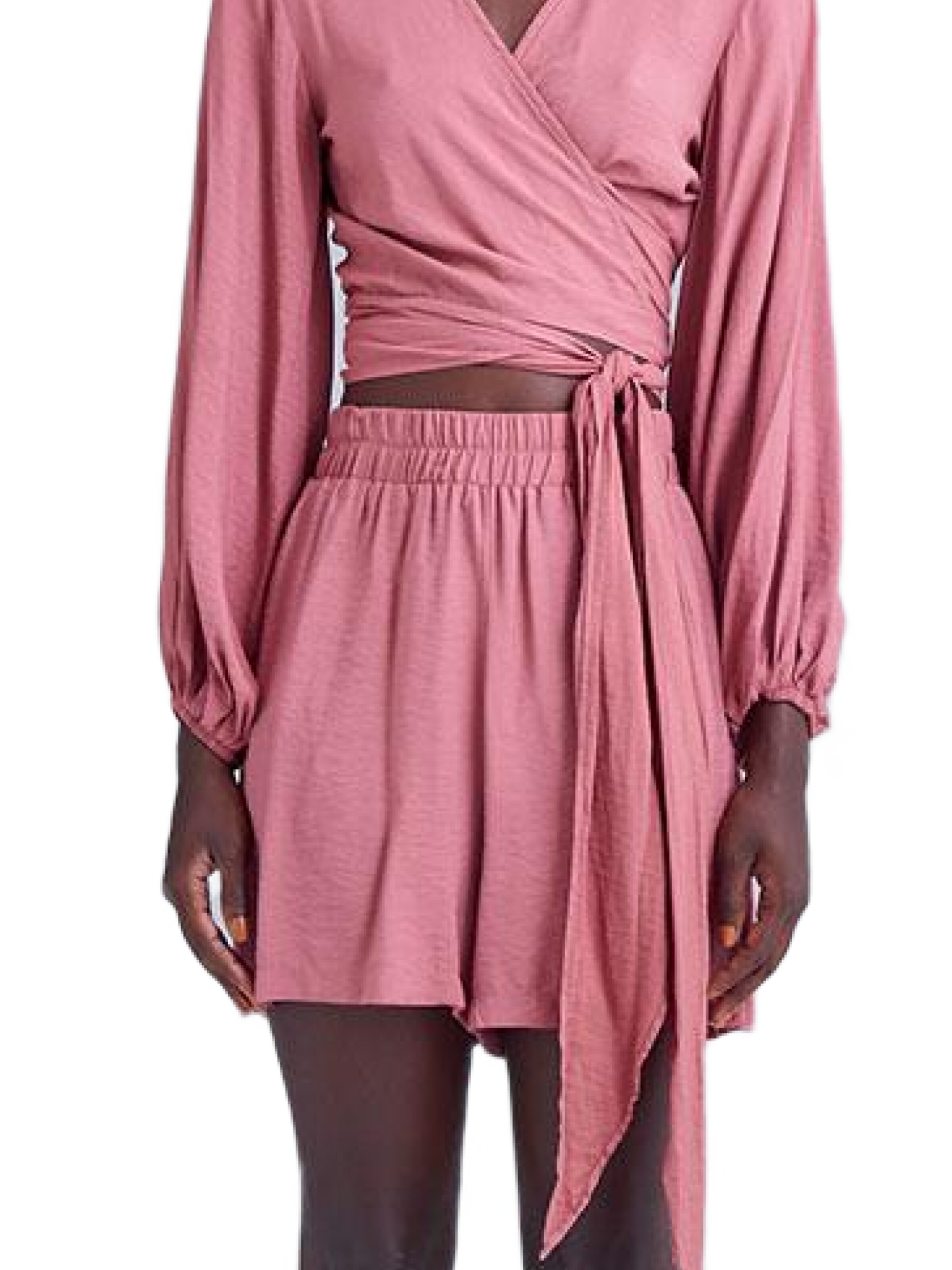 Loosefit Pantalon Rivus en rouge : devant