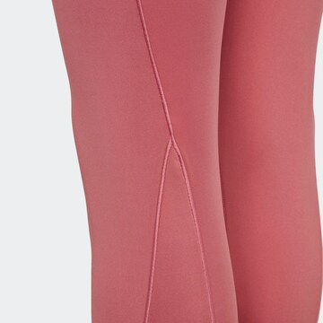 ADIDAS SPORTSWEAR Skinny Sporthose 'Aeroready High-Rise' in Pink