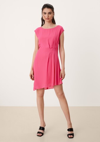 s.Oliver BLACK LABEL Jurk in Roze: voorkant