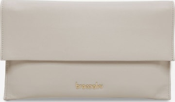 Poche ventrale 'Jinny Leather' Braccialini en beige : devant
