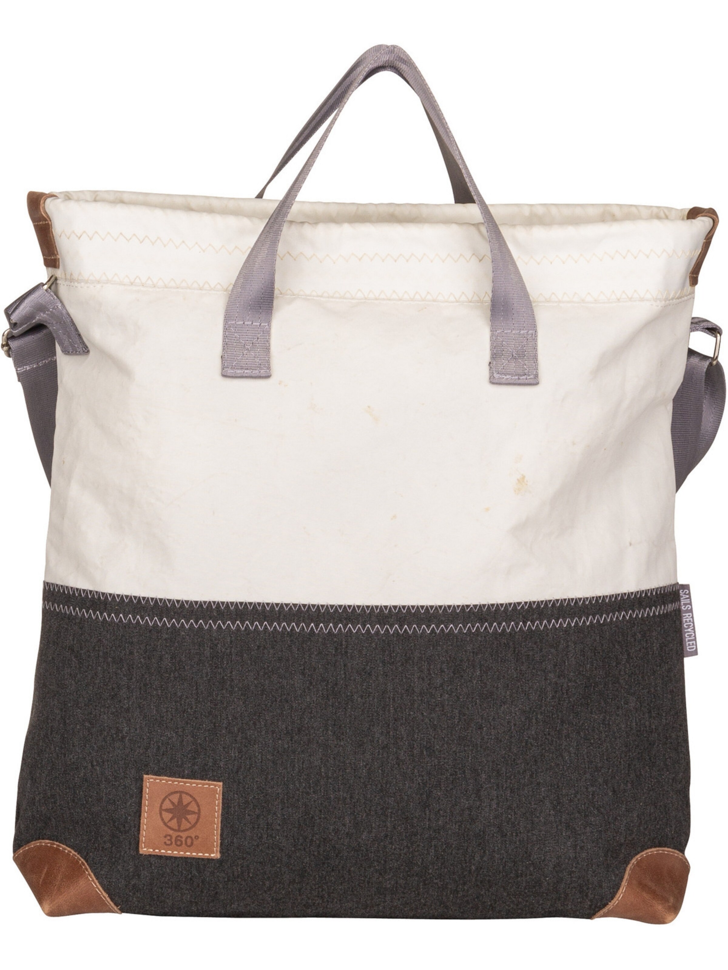 360 Grad Shopper 'Ahoi' in Brown: front