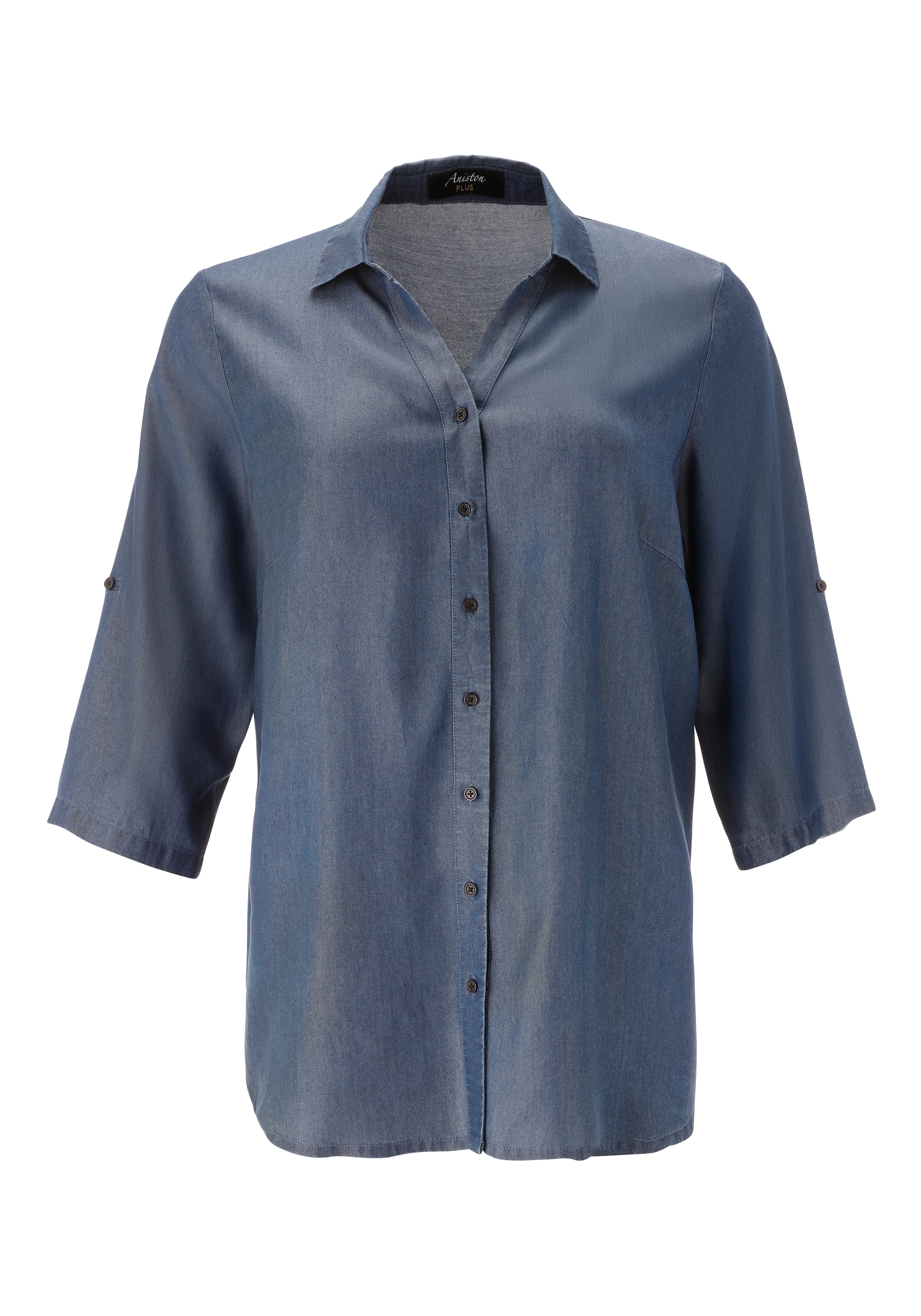Aniston Blouse in Blue: front
