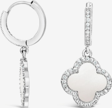 ARS-ARGENTI Earrings 'LUCKY LUXE' in Silver: front