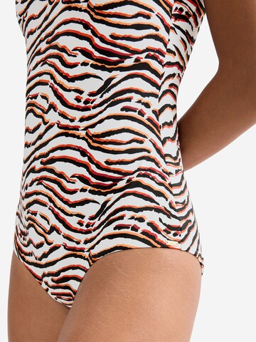 TRIUMPH Badeanzug ' Red Label Summer Wild ' in Beige