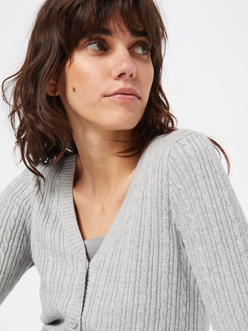 HOLLISTER Knit Cardigan 'ASIA' in Grey