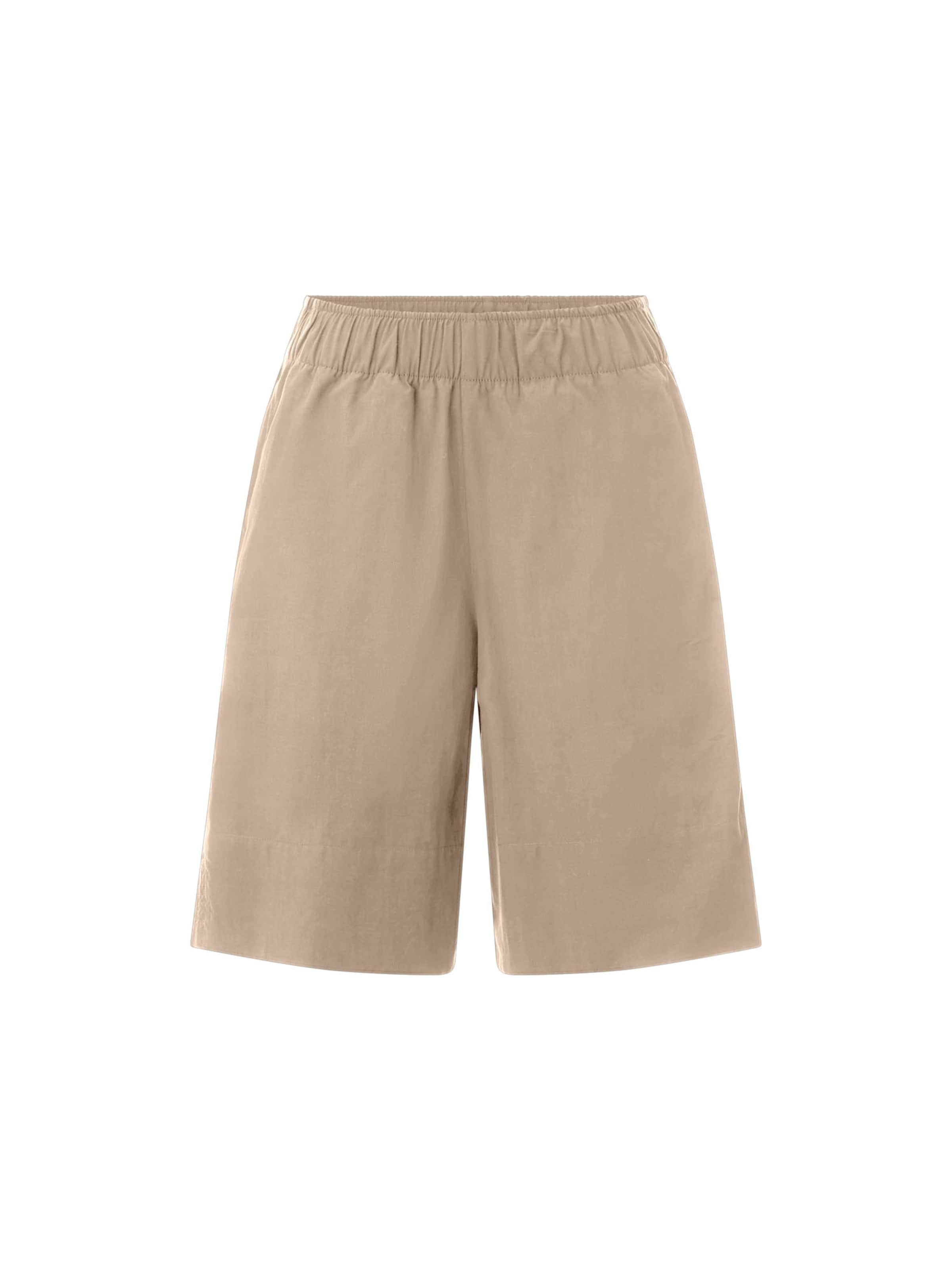 Rich & Royal Regular Shorts in Beige: Vorderseite