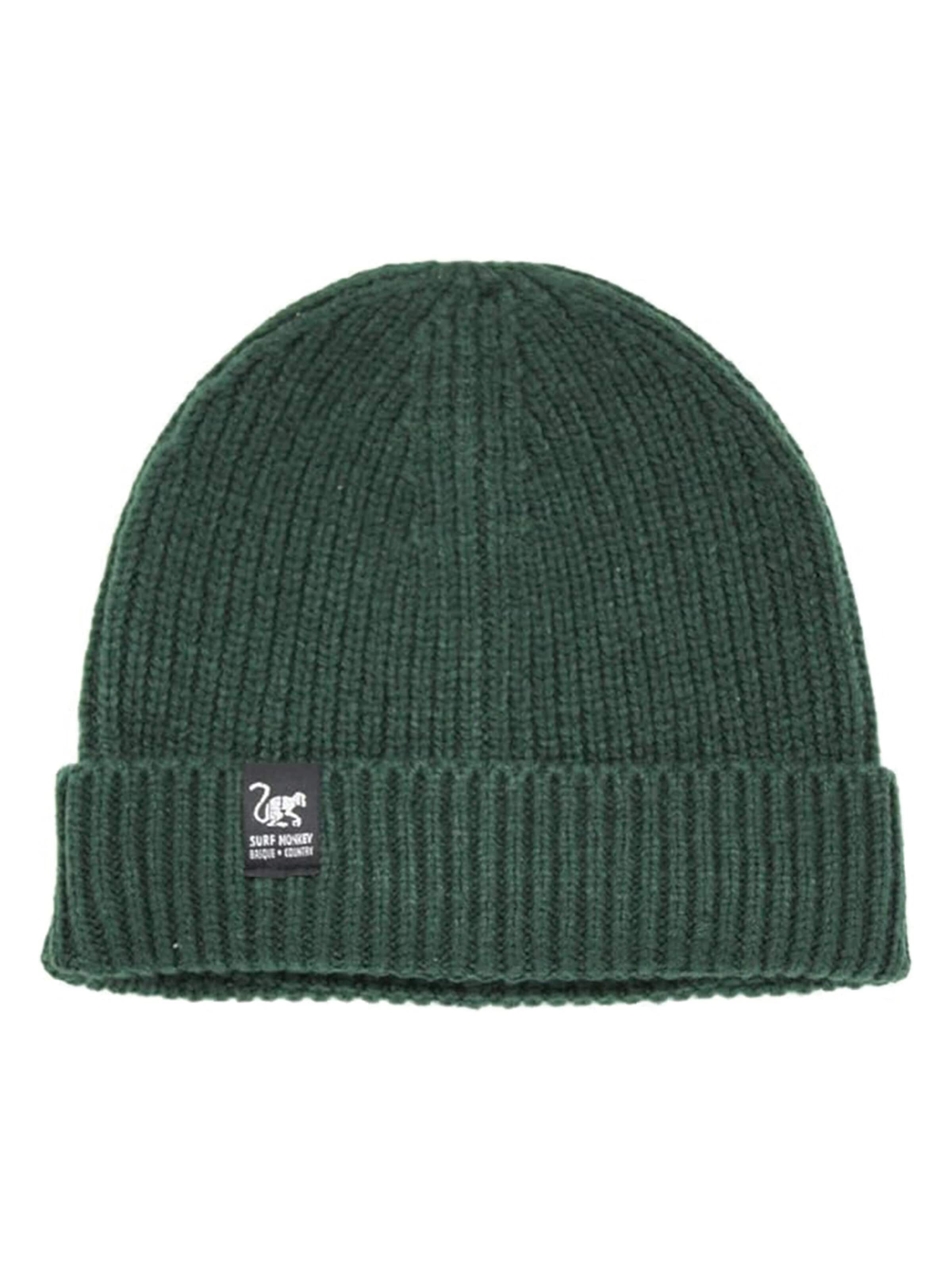 Surf Monkey Czapka w kolorze zielony: przód