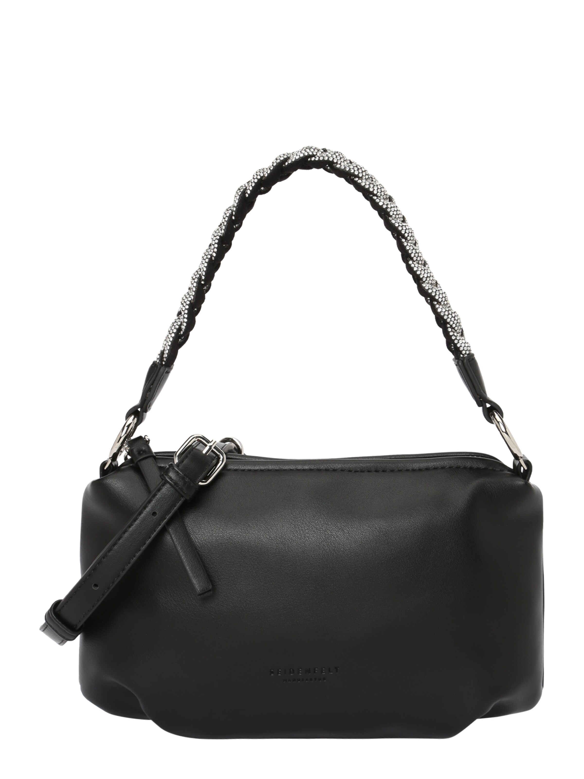 Seidenfelt Handbag 'Aminne' in Black: front