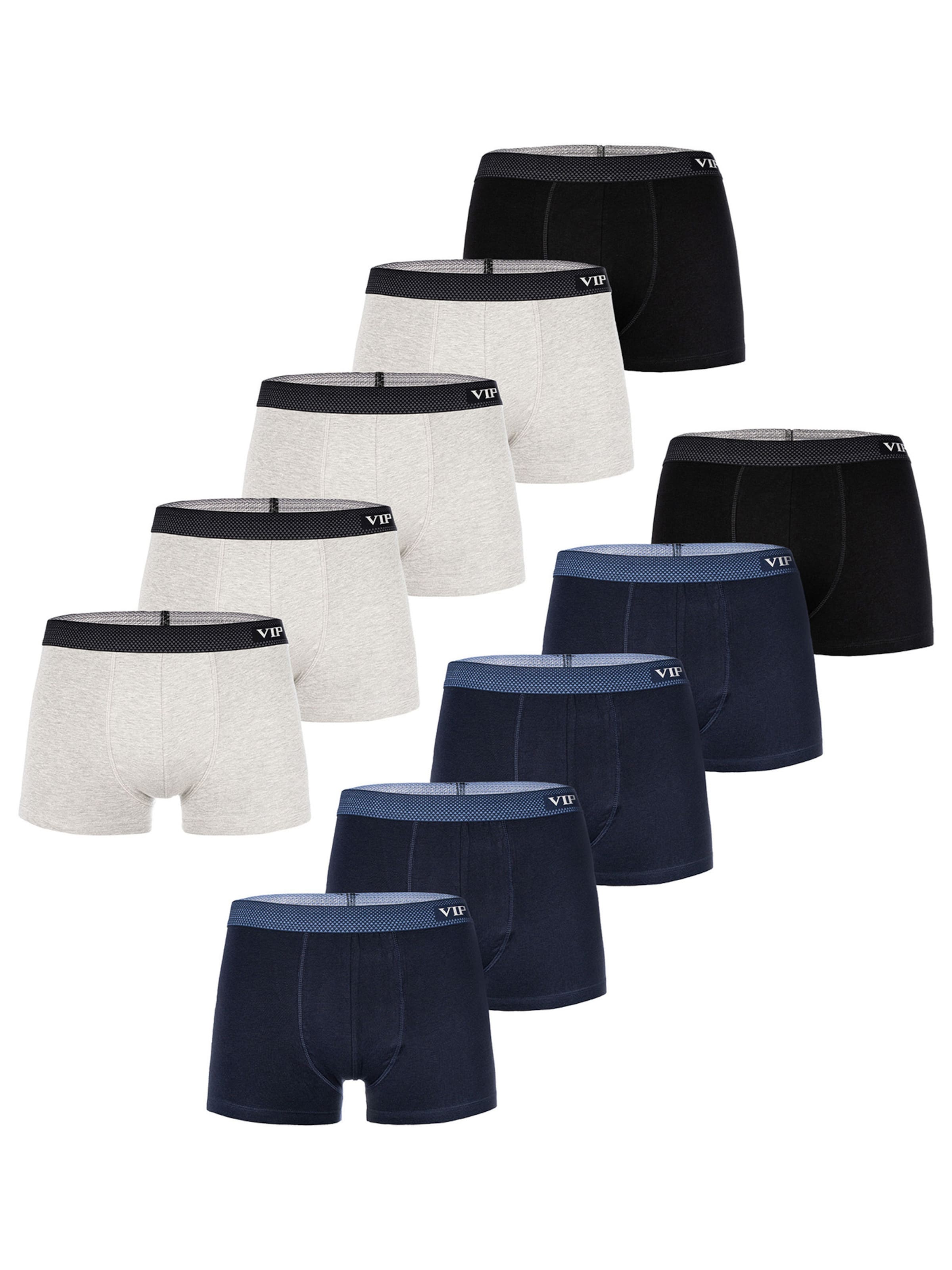 VIP Boxer shorts ' Premium Jersey Stretch ' in Blue: front