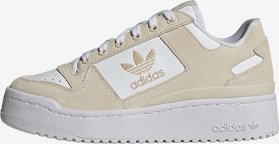 ADIDAS ORIGINALS Baskets basses 'Forum Bold' en sable / blanc, Vue avec produit