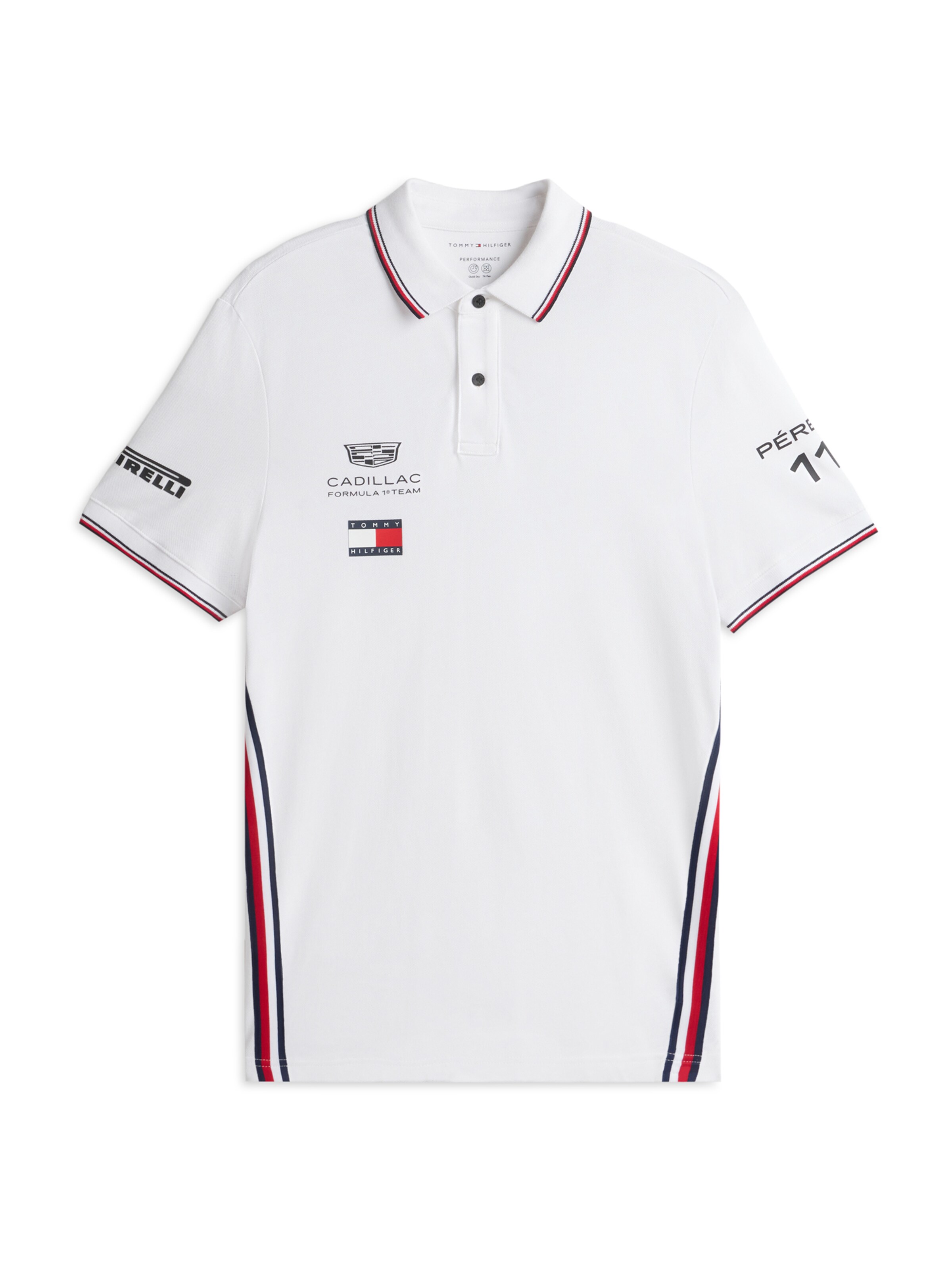 TOMMY HILFIGER Bluser & t-shirts 'TH X CF1 PEREZ REPLICA' i hvid: forside