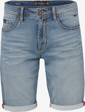 KOROSHI Regular Jeans in Blauw: voorkant