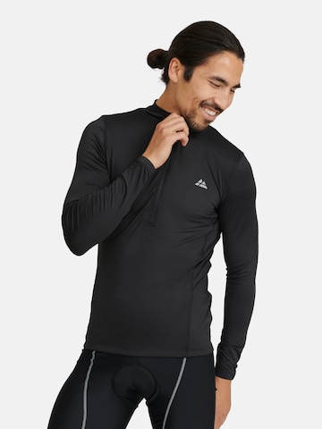 T-Shirt fonctionnel 'Sustain Cycling' DANISH ENDURANCE en noir : devant