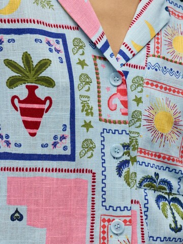 OBJECT - Blusa 'OBJEdie' en azul