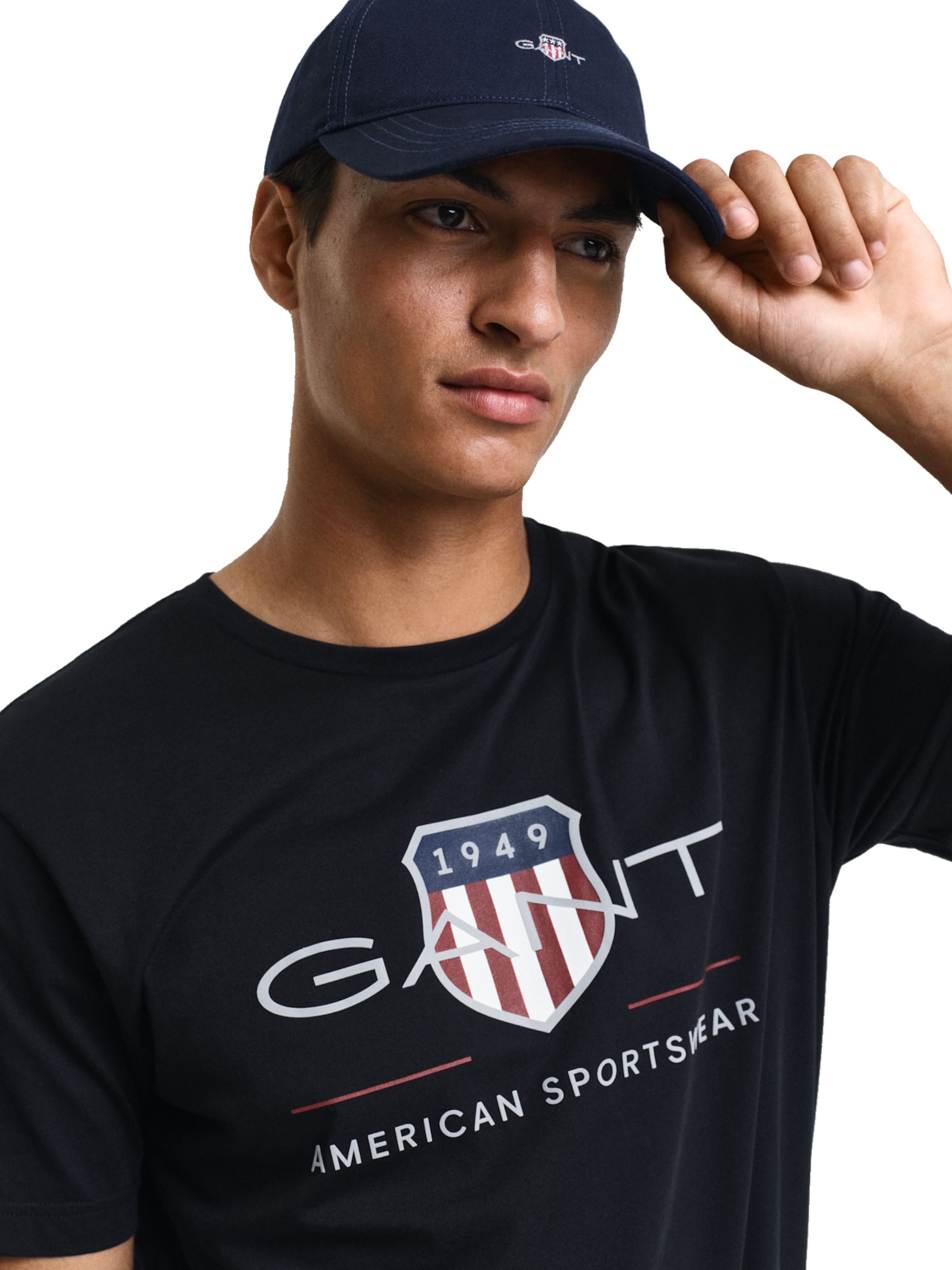 GANT T-shirt i svart