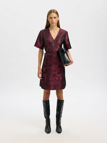 SELECTED Kjole i blandingsfarvet