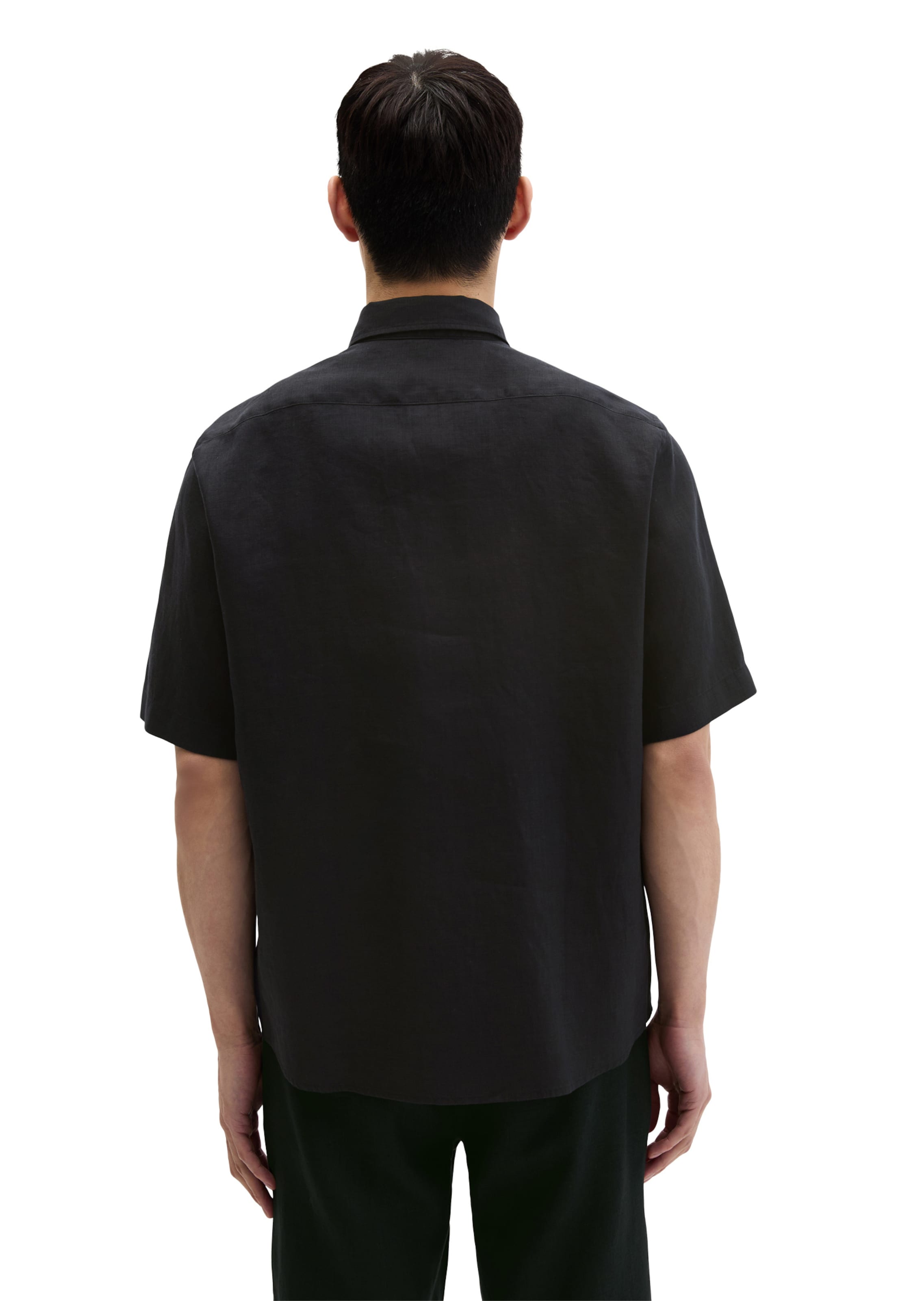 Marc O'Polo Regular Fit Hemd in Schwarz